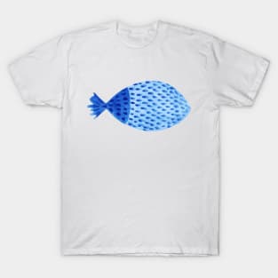 blue fish T-Shirt